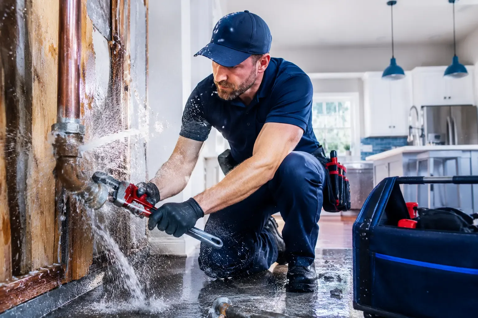 Local emergency pipe repair professionals in New Berlin, IL